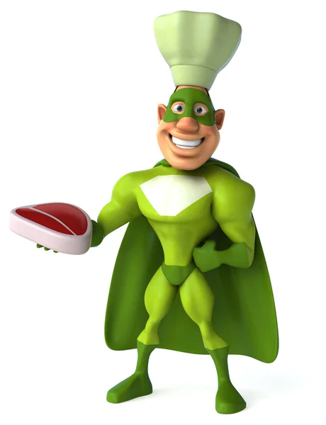 Fun cartoon chef — Stock Photo, Image