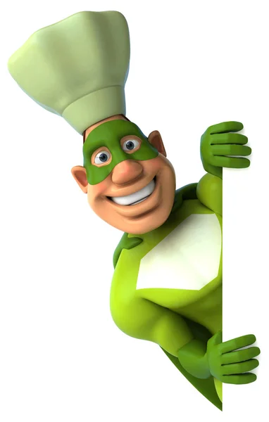 Fun cartoon chef — Stock Photo, Image