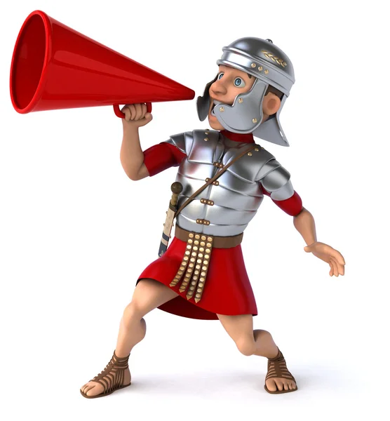 Roman legionary soldier — Stock Photo, Image