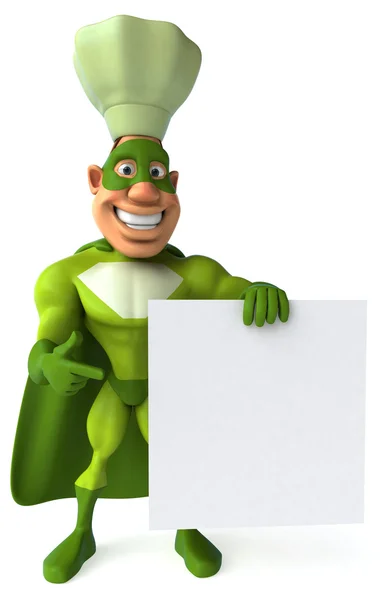 Fun cartoon chef — Stock Photo, Image