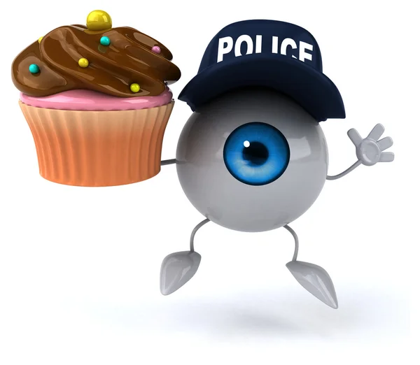 Fun cartoon eye — Stock Photo, Image