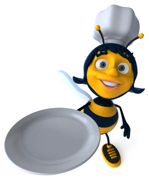 Fun мультфільму Бджола — стокове фото