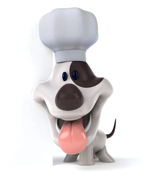 Fun cartoon dog — Stock Photo, Image