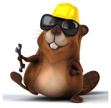 Eğlenceli çizgi film kunduz