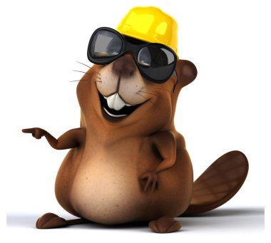 Eğlenceli çizgi film kunduz