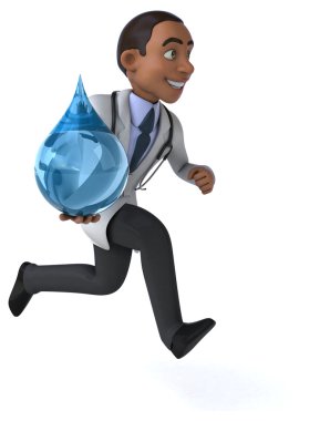 Eğlenceli çizgi film doktor