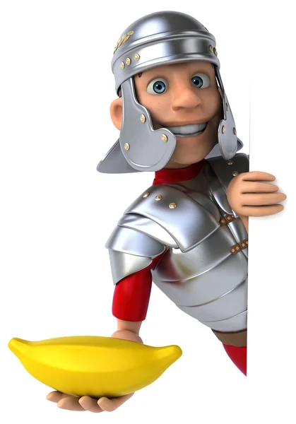 Cartoon roman soldier — Stock Photo, Image