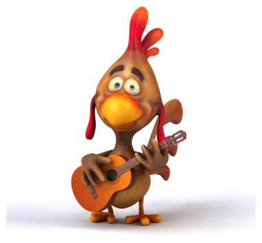 Eğlenceli çizgi film tavuk