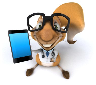 Eğlenceli çizgi film sincap