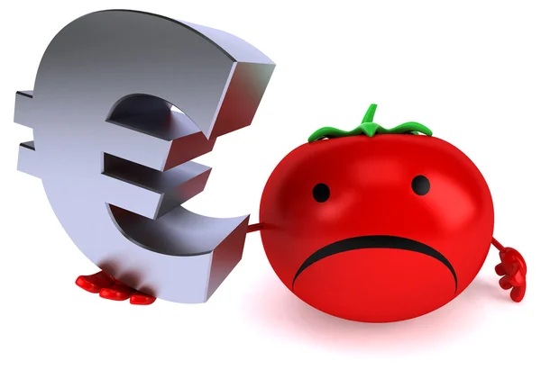 Fun cartoon tomato — Stock Photo, Image