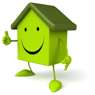 Eğlenceli çizgi film evi