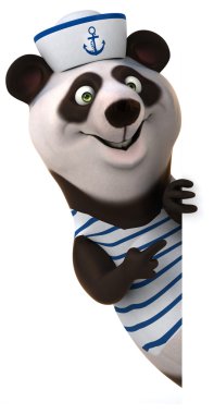 Komik panda.
