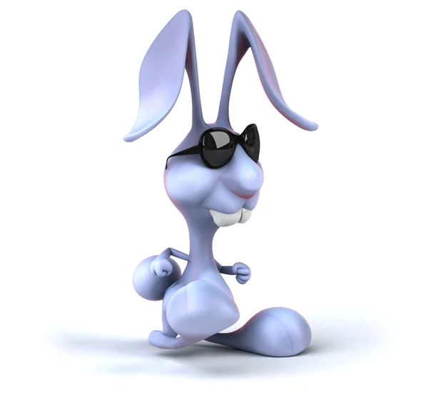 Spaß Karikatur Kaninchen — Stockfoto