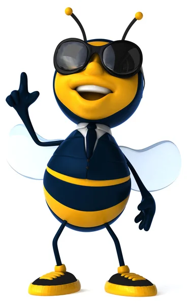 Бджола весело бізнесу — стокове фото