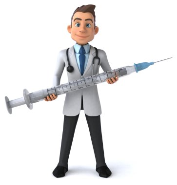 Eğlenceli çizgi film doktor