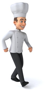 Eğlenceli genç Şef