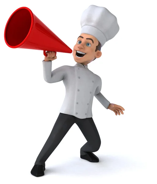 Fun young chef — Stock Photo, Image