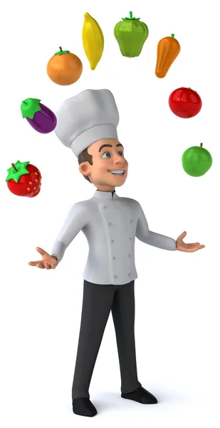 Fun cartoon chef — Stock Photo, Image