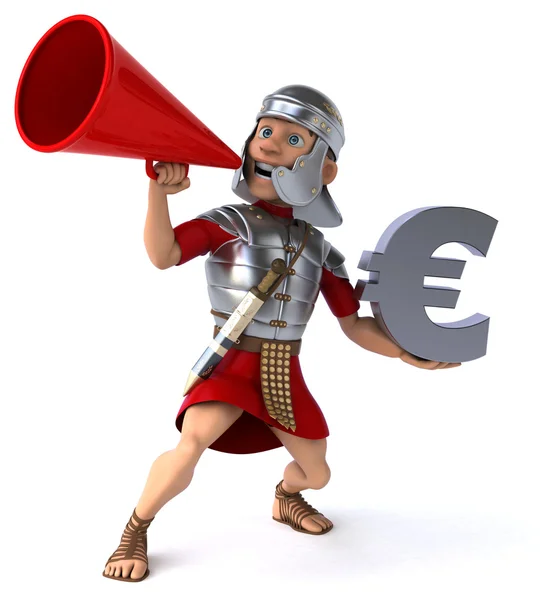 Kartun tentara Romawi — Stok Foto