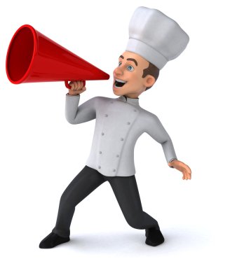 Eğlenceli çizgi film Şef