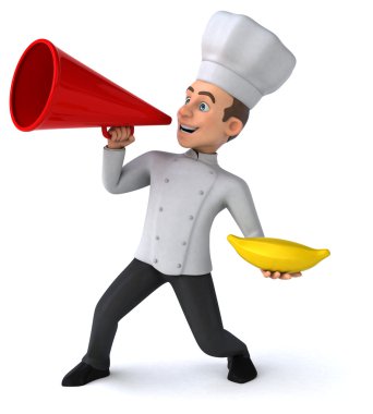 Eğlenceli çizgi film Şef