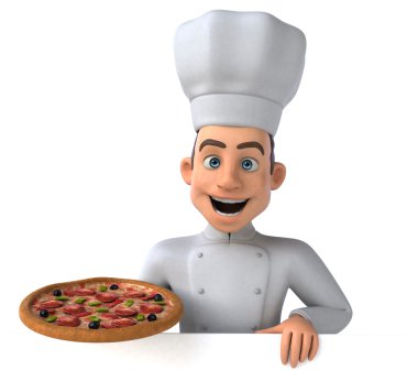 Eğlenceli çizgi film Şef