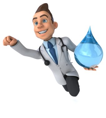 Eğlenceli çizgi film doktor