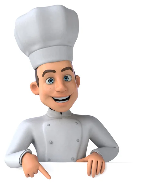 Fun cartoon chef — Stock Photo, Image