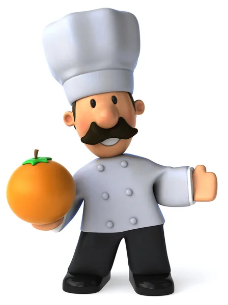 Fun cartoon chef — Stock Photo, Image