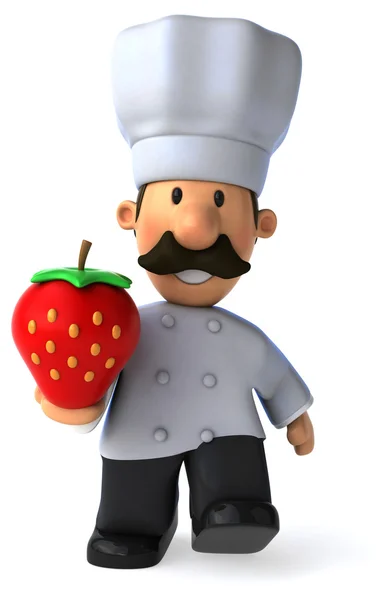 Fun cartoon chef — Stock Photo, Image