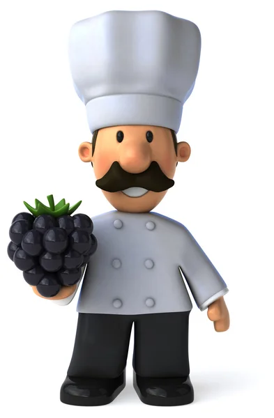 Fun cartoon chef — Stock Photo, Image