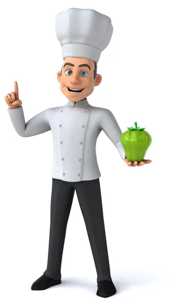 Fun cartoon chef — Stock Photo, Image