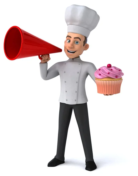 Fun cartoon chef — Stock Photo, Image