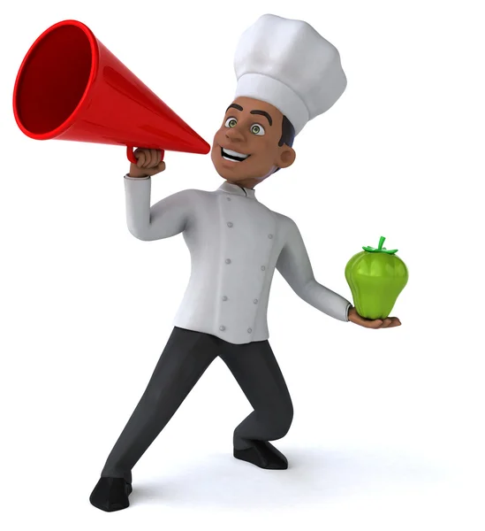 Fun cartoon chef — Stock Photo, Image