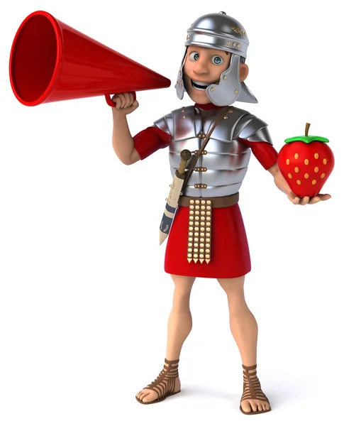 Cartoon  Roman soldier — Stock Photo, Image