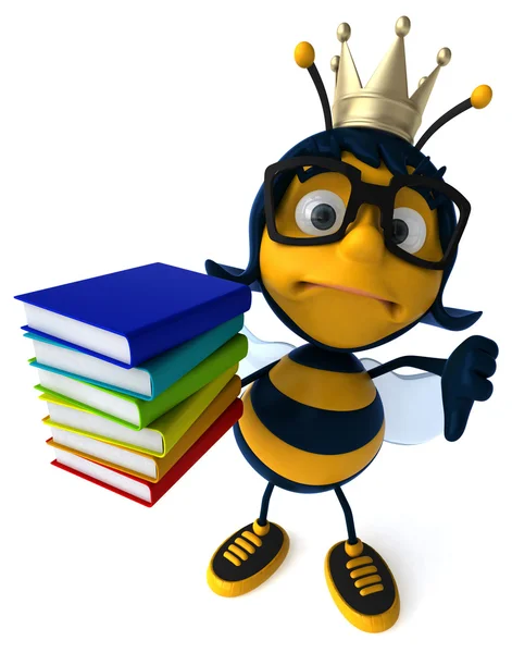 Cartoon leuk bee — Stockfoto