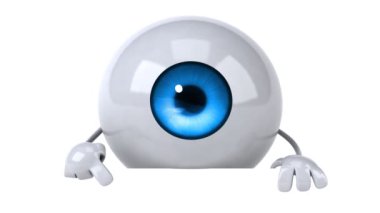 Pano gözle eğlenceli çizgi film