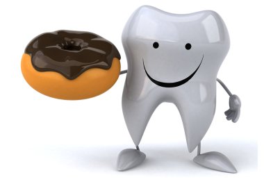 Eğlenceli çizgi film diş