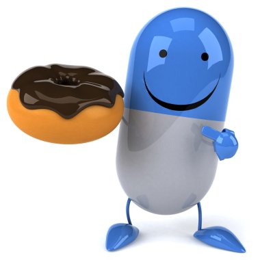 Eğlenceli çizgi film hap