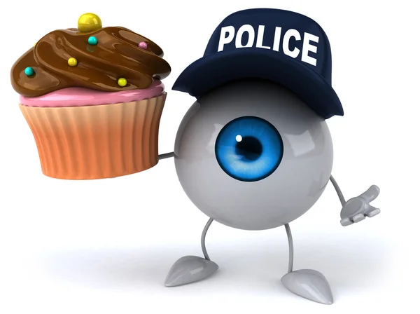 Fun cartoon eye — Stock Photo, Image