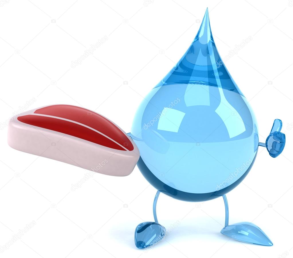 Goutte Deau De Dessin Animé Photographie Julos 70288641