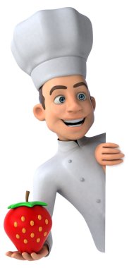 Çilek ile eğlenceli Şef