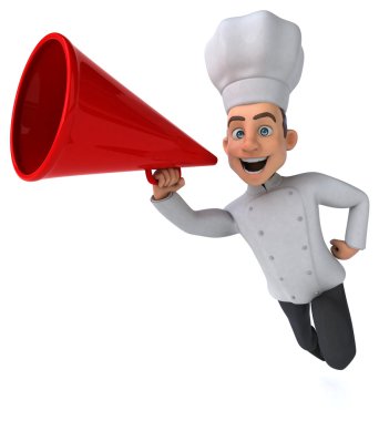 Eğlenceli çizgi film Şef