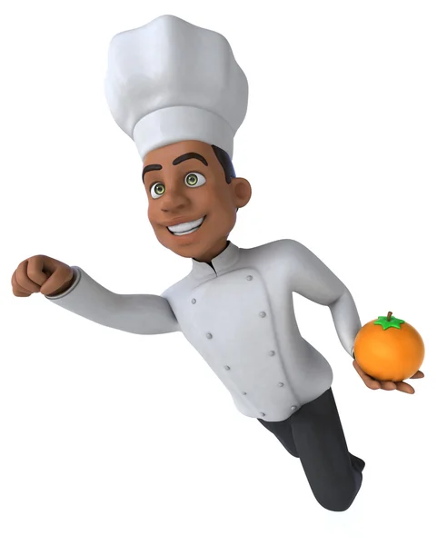 Divertido chef dos desenhos animados — Fotografia de Stock