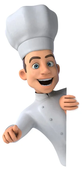 Fun young chef — Stock Photo, Image