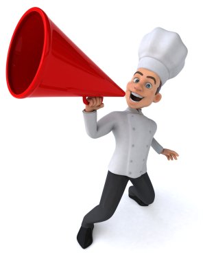 Eğlenceli çizgi film Şef