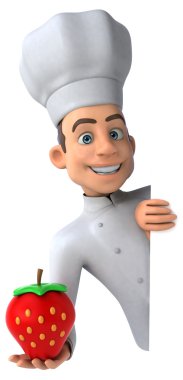 Çilek ile eğlenceli Şef