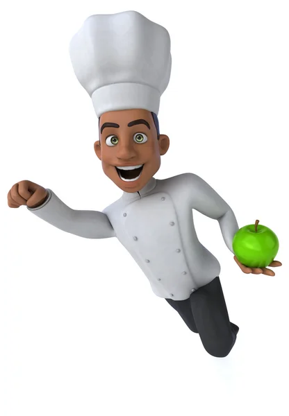 Leuke cartoon chef-kok — Stockfoto