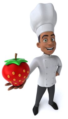 Çilek ile eğlenceli Şef