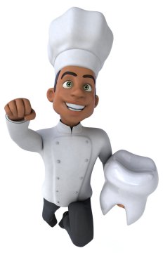 Diş eğlenceli Şef